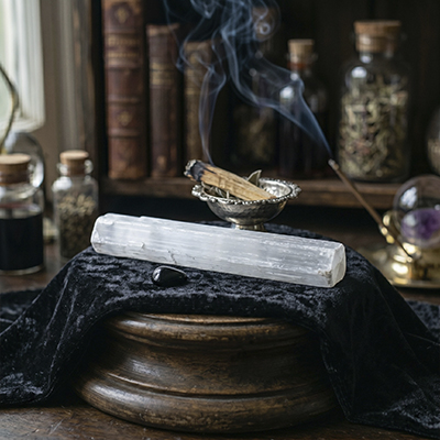 Selenite Wand